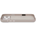 Coque en cuir iPhone 17 Pro Solid clay