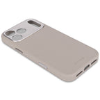 Coque en cuir iPhone 17 Pro Solid clay
