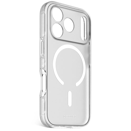 Coque transparente DropTec™ iPhone 17 Pro Frosted White