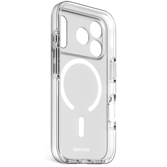 Coque transparente DropTec™ iPhone 17 Pro Frosted White
