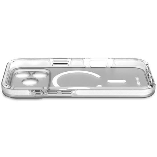 Coque transparente DropTec™ iPhone 17 Pro Frosted White