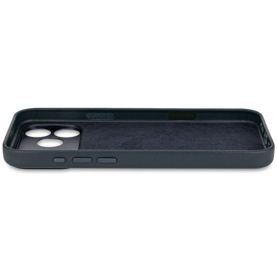 Coque en cuir iPhone 17 Pro Max Navy shadow