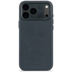 Coque en cuir iPhone 17 Pro Max Navy shadow