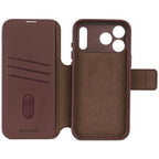 Folio detachable MagSafe iPhone 17 Pro Max Chocolate Brown