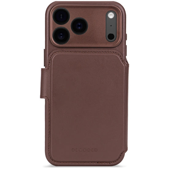 Folio detachable MagSafe iPhone 17 Pro Max Chocolate Brown
