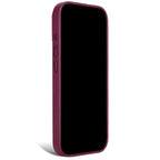 Coque en cuir MagSafe iPhone 18 Pro / 17 Pro Aubergine