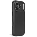 Coque en cuir MagSafe iPhone 18 Pro / 17 Pro Noir