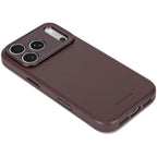 Coque en cuir MagSafe iPhone 18 Pro / 17 Pro Chocolat Brown