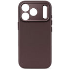 Coque en cuir MagSafe iPhone 18 Pro / 17 Pro Chocolat Brown