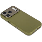 Coque en cuir MagSafe iPhone 18 Pro / 17 Pro Moss Green