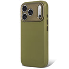 Coque en cuir MagSafe iPhone 18 Pro / 17 Pro Moss Green