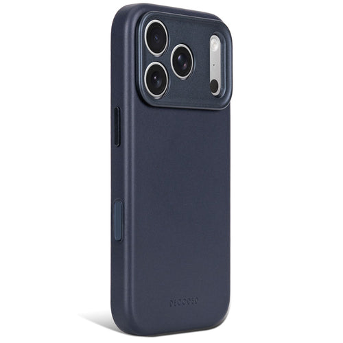 Coque en cuir MagSafe iPhone 18 Pro / 17 Pro Midnight