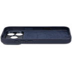 Coque en cuir MagSafe iPhone 18 Pro / 17 Pro Midnight