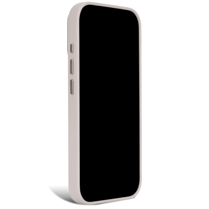 Coque en cuir MagSafe iPhone 18 Pro / 17 Pro Taupe