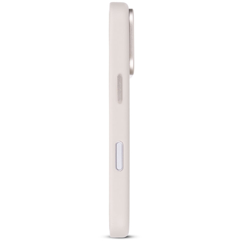 Coque en cuir MagSafe iPhone 18 Pro / 17 Pro Taupe