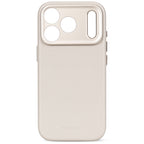 Coque en cuir MagSafe iPhone 18 Pro / 17 Pro Taupe
