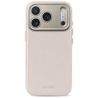 Coque en cuir MagSafe iPhone 18 Pro / 17 Pro Taupe