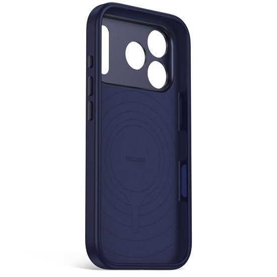 Coque MagSafe Silicone Antimicrobienne iPhone 18 Pro / 17 Pro Atlantic Blue