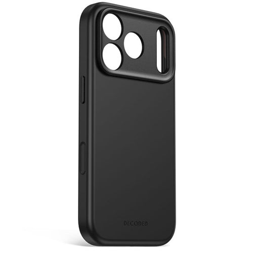 Coque MagSafe Silicone Antimicrobienne iPhone 18 Pro / 17 Pro Carbon Black