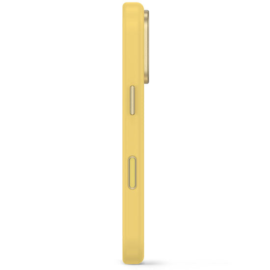 Coque MagSafe Silicone Antimicrobienne iPhone 18 Pro / 17 Pro Citron