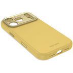 Coque MagSafe Silicone Antimicrobienne iPhone 18 Pro / 17 Pro Citron