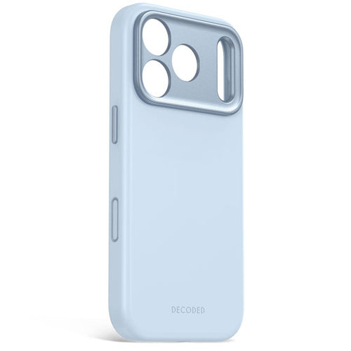 Coque MagSafe Silicone Antimicrobienne iPhone 18 Pro / 17 Pro Light Blue