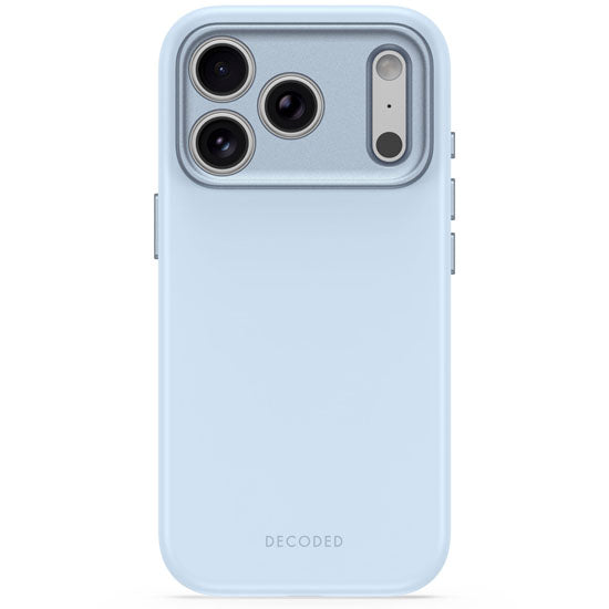 Coque MagSafe Silicone Antimicrobienne iPhone 18 Pro / 17 Pro Light Blue