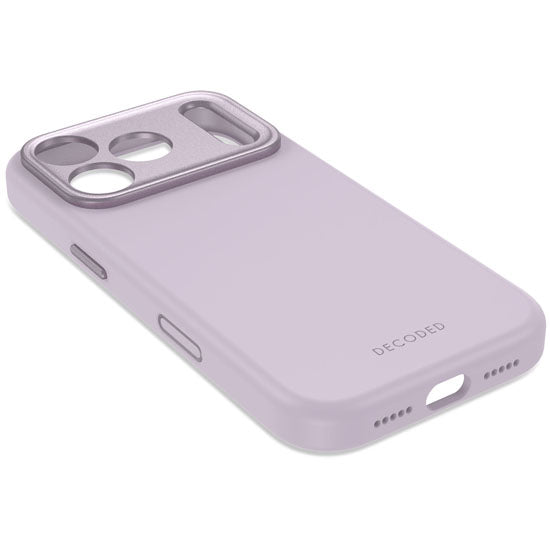 Coque MagSafe Silicone Antimicrobienne iPhone 18 Pro / 17 Pro Lavender