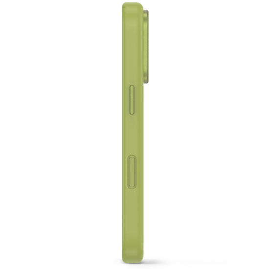 Coque MagSafe Silicone Antimicrobienne iPhone 18 Pro / 17 Pro Moss Green