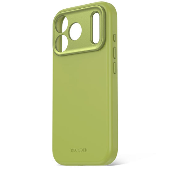 Coque MagSafe Silicone Antimicrobienne iPhone 18 Pro / 17 Pro Moss Green