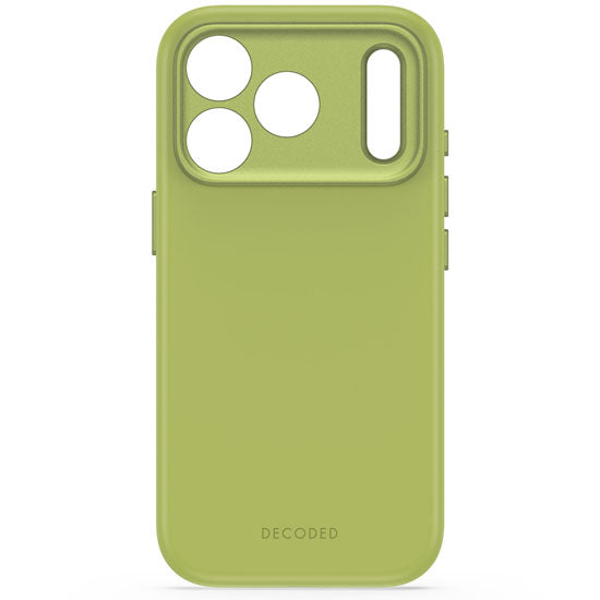 Coque MagSafe Silicone Antimicrobienne iPhone 18 Pro / 17 Pro Moss Green