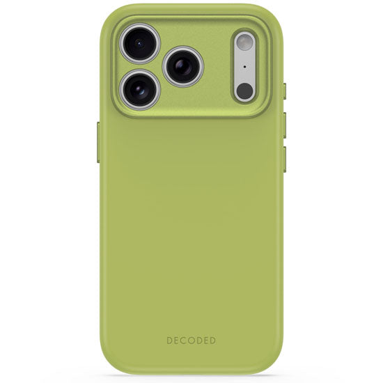 Coque MagSafe Silicone Antimicrobienne iPhone 18 Pro / 17 Pro Moss Green