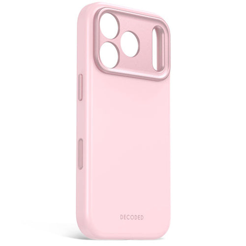 Coque MagSafe Silicone Antimicrobienne iPhone 18 Pro / 17 Pro Rose