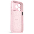 Coque MagSafe Silicone Antimicrobienne iPhone 18 Pro / 17 Pro Rose
