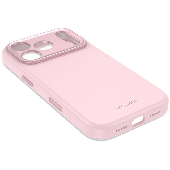 Coque MagSafe Silicone Antimicrobienne iPhone 18 Pro / 17 Pro Rose