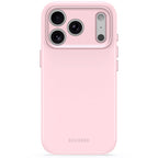 Coque MagSafe Silicone Antimicrobienne iPhone 18 Pro / 17 Pro Rose
