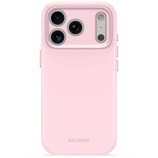 Coque MagSafe Silicone Antimicrobienne iPhone 18 Pro / 17 Pro Rose