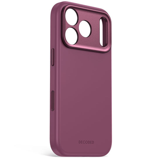 Coque MagSafe Silicone Antimicrobienne iPhone 18 Pro / 17 Pro Plum