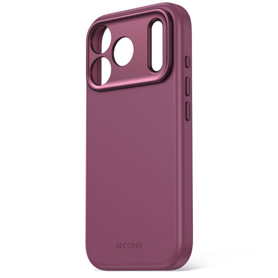 Coque MagSafe Silicone Antimicrobienne iPhone 18 Pro / 17 Pro Plum