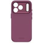 Coque MagSafe Silicone Antimicrobienne iPhone 18 Pro / 17 Pro Plum