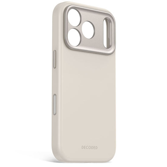 Coque MagSafe Silicone Antimicrobienne iPhone 18 Pro / 17 Pro Pebble Grey