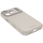 Coque MagSafe Silicone Antimicrobienne iPhone 18 Pro / 17 Pro Pebble Grey