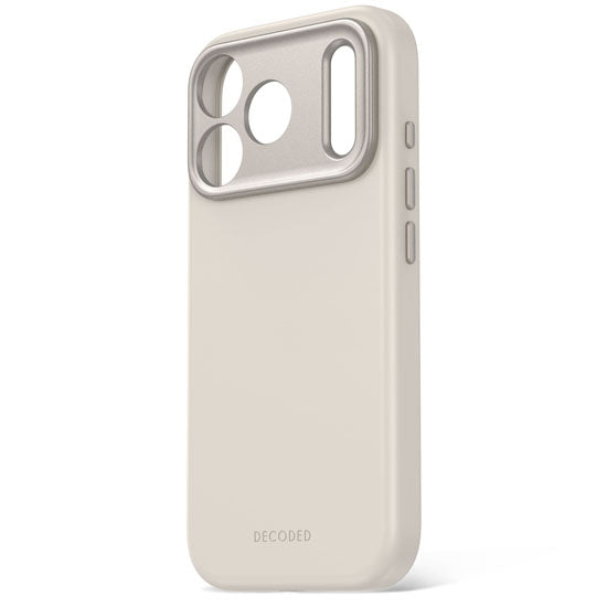 Coque MagSafe Silicone Antimicrobienne iPhone 18 Pro / 17 Pro Pebble Grey