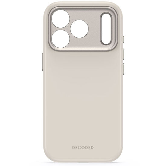 Coque MagSafe Silicone Antimicrobienne iPhone 18 Pro / 17 Pro Pebble Grey