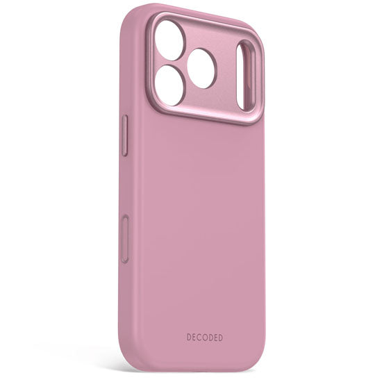 Coque MagSafe Silicone Antimicrobienne iPhone 18 Pro / 17 Pro Rose Quartz