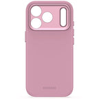 Coque MagSafe Silicone Antimicrobienne iPhone 18 Pro / 17 Pro Rose Quartz