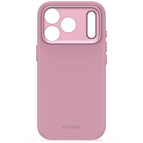 Coque MagSafe Silicone Antimicrobienne iPhone 18 Pro / 17 Pro Rose Quartz