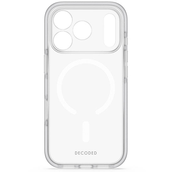 Coque transparente DropTec™ iPhone 18 Pro / 17 Pro Frosted White