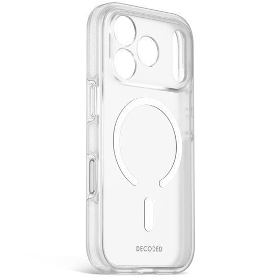 Coque transparente DropTec™ iPhone 18 Pro / 17 Pro Frosted White