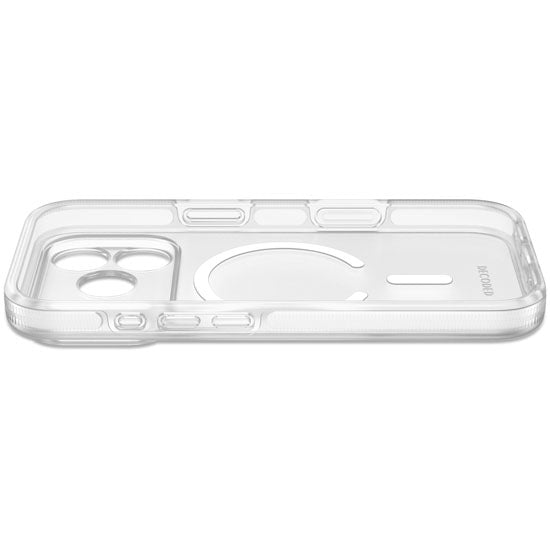 Coque transparente DropTec™ iPhone 18 Pro / 17 Pro Frosted White